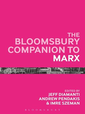 cover image of The Bloomsbury Companion to Marx